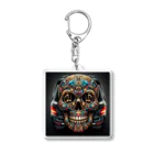 wワンダーワールドwのSKULL016 Acrylic Key Chain