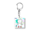 んこねこちゃんショップのニャンクシーんこねこちゃん Acrylic Key Chain