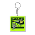 BABYLON  Channel　aiのドンペリ　　骸骨☠️ Acrylic Key Chain