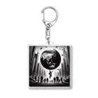 葵花色 mob the Worldのmob the world item Acrylic Key Chain