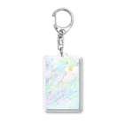 ちゃすみんwith Dragon&Angelの光とハートの天使さま Acrylic Key Chain