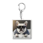 SI-SAAのおやすみBOSS犬 Acrylic Key Chain