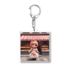 HOSHI-TANEKO🌠の🥐ブーランジェリー🍞女の子🌺 Acrylic Key Chain