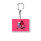 ときどきサボタージュのA Life of A City Girl Acrylic Key Chain