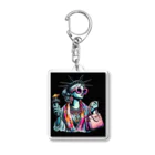 -7-7-7の自由の女神 Acrylic Key Chain