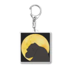 たま屋のBIG MOON Acrylic Key Chain