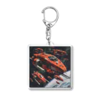 AQUAMETAVERSEの甲冑戦隊地球防衛軍　Tomoe bb 2712 Acrylic Key Chain