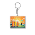 山田綾の夏到来ビールグッズ！Beerで皆で盛り上がろう！ Acrylic Key Chain