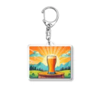 山田綾の夏到来ビールグッズ！Beerで皆で盛り上がろう！ Acrylic Key Chain