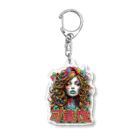 NeuralWearDesignsのExploring the Colors of Creativity 🎨✨ Acrylic Key Chain