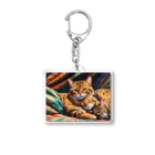 ねむねこのお店のおやすみねこ Acrylic Key Chain