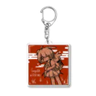 兎月なぎ🐰の青春うさぎの帰り道 Acrylic Key Chain