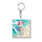 yozoraniyumeoの魔法夏少女 Acrylic Key Chain