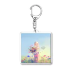 花束娘のMelody of Bouquets and Blue Sky Acrylic Key Chain