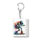 PALA's SHOP　cool、シュール、古風、和風、のGUITAR GIRLS　5 Acrylic Key Chain