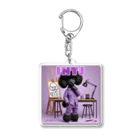 MsArtShopのINTJのトイプードル Acrylic Key Chain