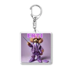 MsArtShopのENTJのトイプードル Acrylic Key Chain