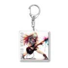 PALA's SHOP　cool、シュール、古風、和風、の GUITAR GIRLS 10 Acrylic Key Chain