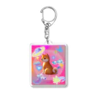 natsuのshibainu-pop Acrylic Key Chain