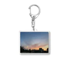 さちの部屋のとある日の夕焼け Acrylic Key Chain