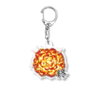 超水道のghostpiaいろいろスタンプ - 終 Acrylic Key Chain