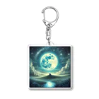 KIglassesのDream Under the Starry Sky - 星空の夢 Acrylic Key Chain