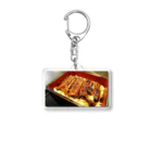 morinoyouseiの元気がでるのは、やっぱりうなぎ丼！ Acrylic Key Chain