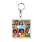 わっしょいの合格PASSED Acrylic Key Chain