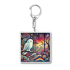 chinita_kakarのフクロウシリーズ５ Acrylic Key Chain