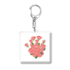 みさとの薔薇の花束 Acrylic Key Chain