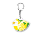 アヒルひゃくへんげのレモンなアヒル🍋 アクキー Acrylic Key Chain