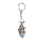 vivid seaの🐟「かんぱちくん」タテ Acrylic Key Chain