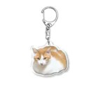 トラまるグッズのチームトラまる2 Acrylic Key Chain