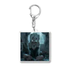 akoluのgothic girl Acrylic Key Chain