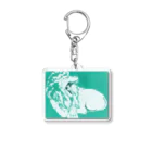 DESIGN Vivian U.のライオンのナッツ（Green） Acrylic Key Chain