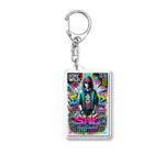 Glovira_Storeのグラフィティアート Acrylic Key Chain