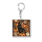 うさぎの足跡の待ちきれない うさぴ Acrylic Key Chain