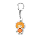 てnこSHOPのパンプキン辰 Acrylic Key Chain