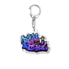 ぼくわたチャンネルのぼくわたタイポグラフィ Acrylic Key Chain
