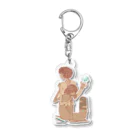 shikakuinko/幸田御魚オリヂナルグッズのペヨーテステッチ Acrylic Key Chain