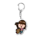 sheryu39のミニミニ三線よっちゃんのキーホルダー Acrylic Key Chain