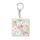 mitomaru'z🐧🐷🐼🐻🐰のみとまるずfantasy world 全員集合✨ Acrylic Key Chain