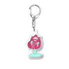 加工食品添加物のお座り飯田 Acrylic Key Chain