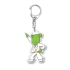 PY Kobo Pat's WorksのDISCO FROGBERT Acrylic Key Chain