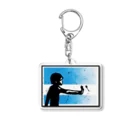 irosocagoodsのスプーンはまだ曲げられない Acrylic Key Chain