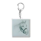 bluemharryの馬スケッチ Acrylic Key Chain