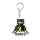 麦畑のカメカメラ(カラー) Acrylic Key Chain