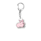 秋風のうさぎくん。 Acrylic Key Chain