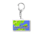 arisonjpのギガフロート玉野 Acrylic Key Chain