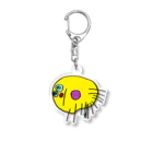 raraのゆるかわTシャツ屋さんのなぞのむし2 Acrylic Key Chain